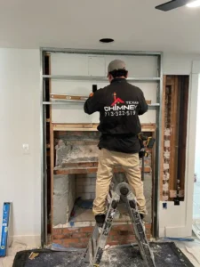 Fireplace Transformation in Alvin, TX