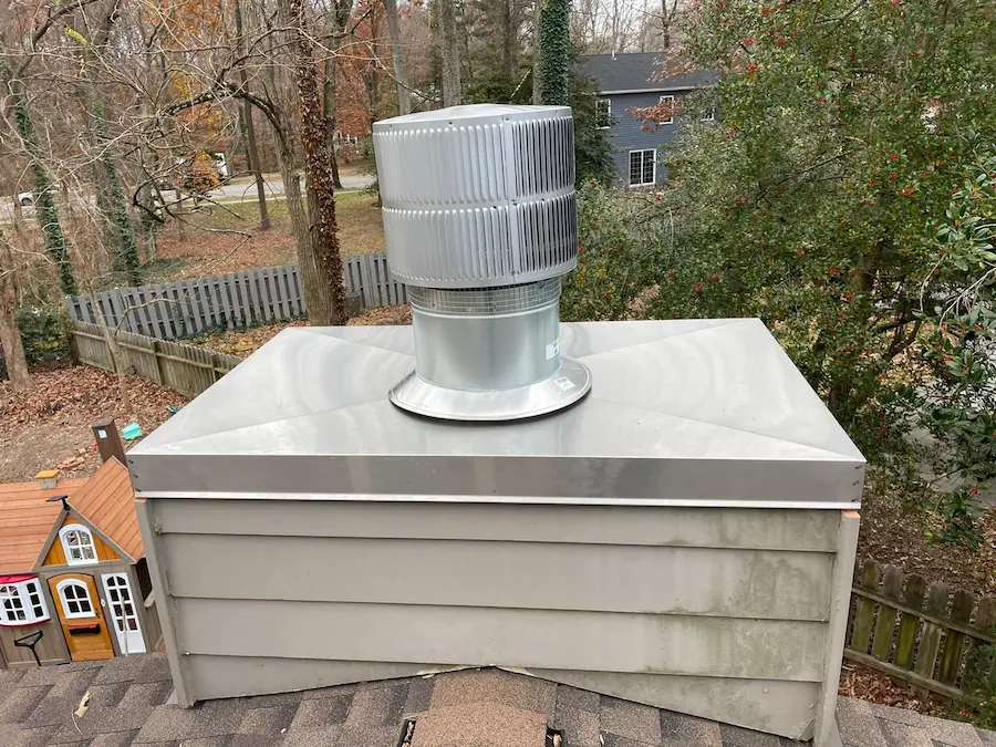 Full Chimney Rebuild in Clear Lake, TX