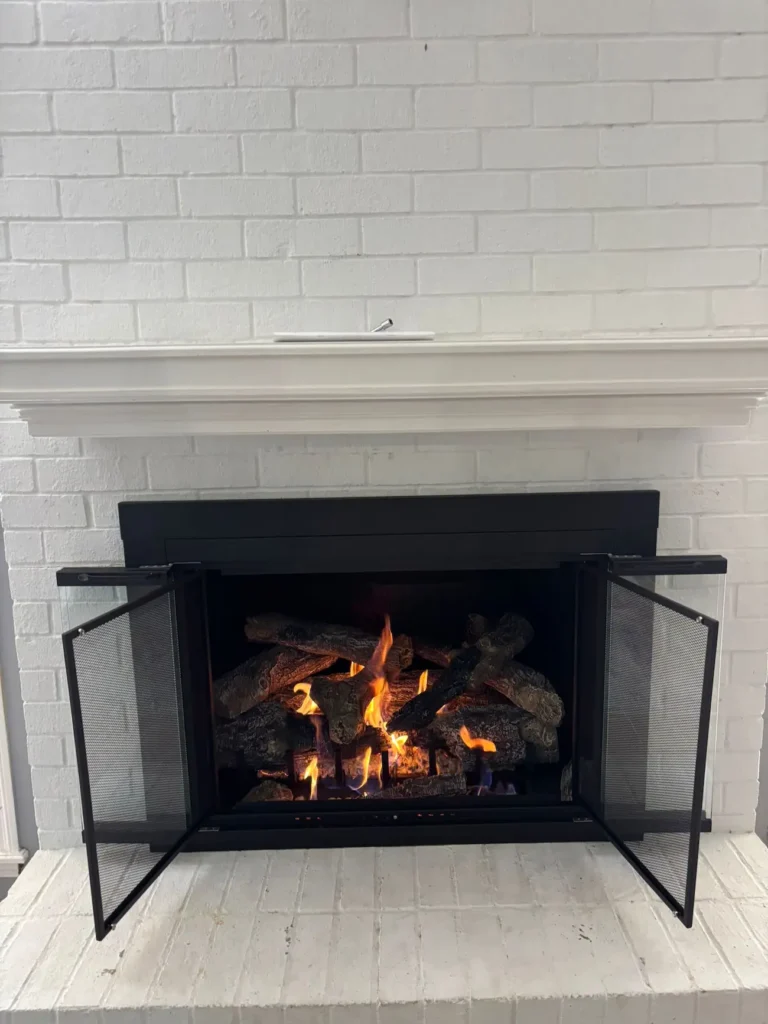 Gas Fireplace and Chimney Restoration in Seabrook, TX