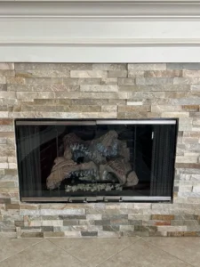 Installing Electric Ignite Gas Logs