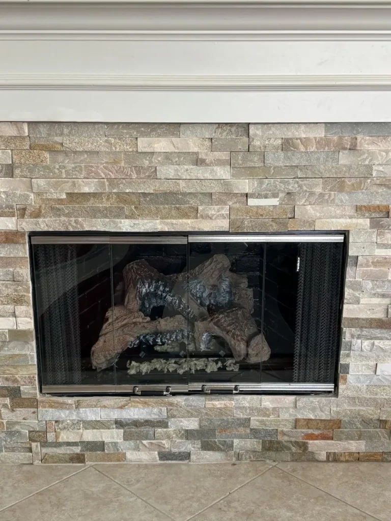 Installing Electric Ignite Gas Logs