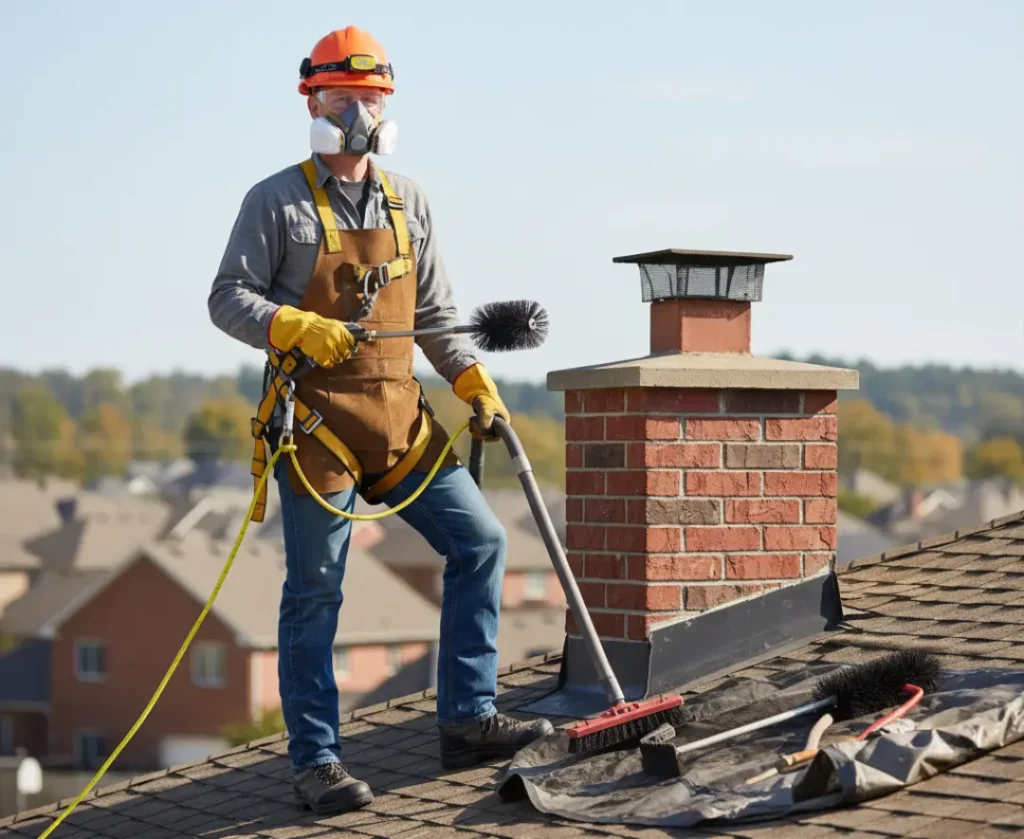 Chimney Cleaning Safety Tips