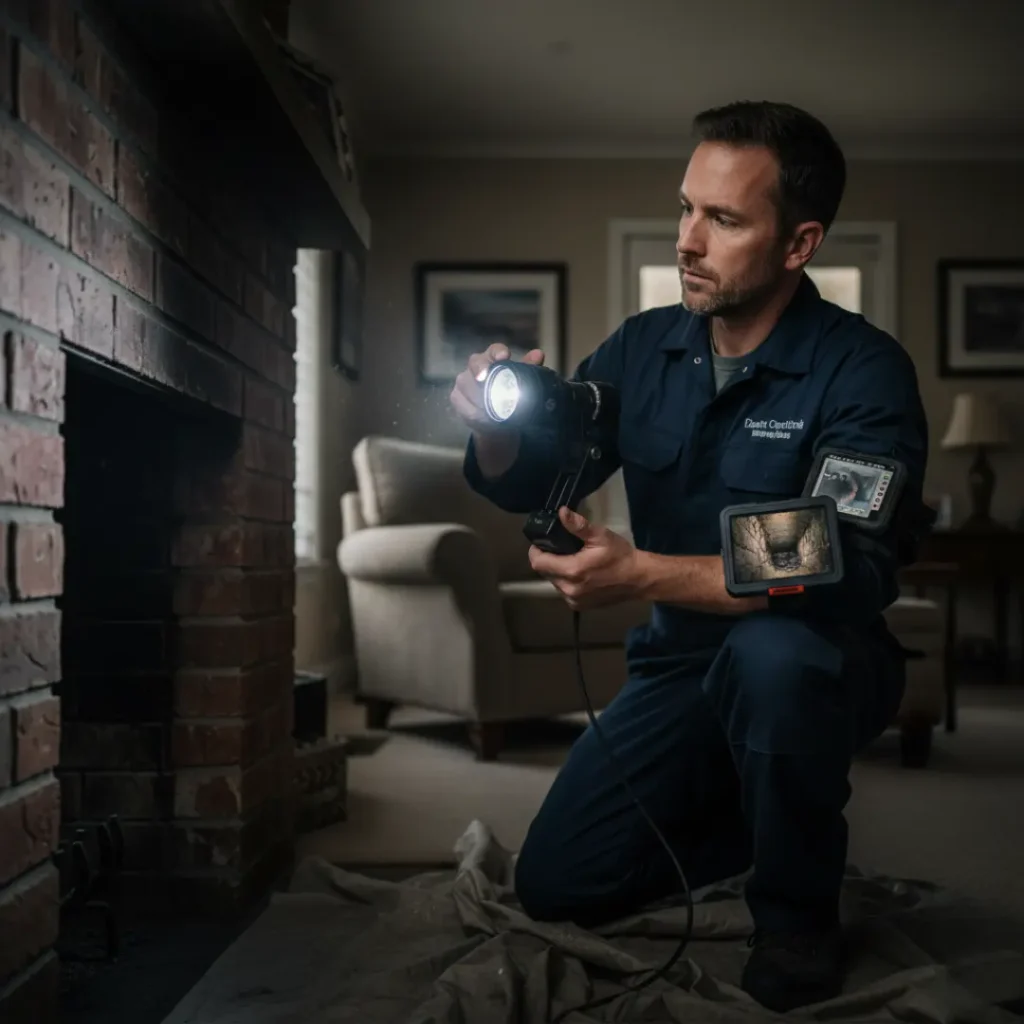 A Professional Chimney Inspection