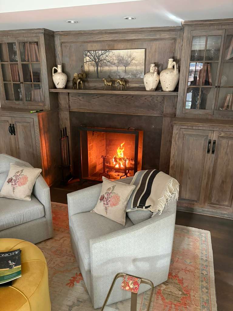 Texas chimney wood fireplace